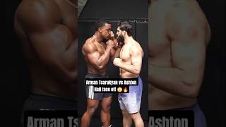 arman Tsarukyan vs Ashton Hall face off 😳🔥 #rek #arman #faceoff