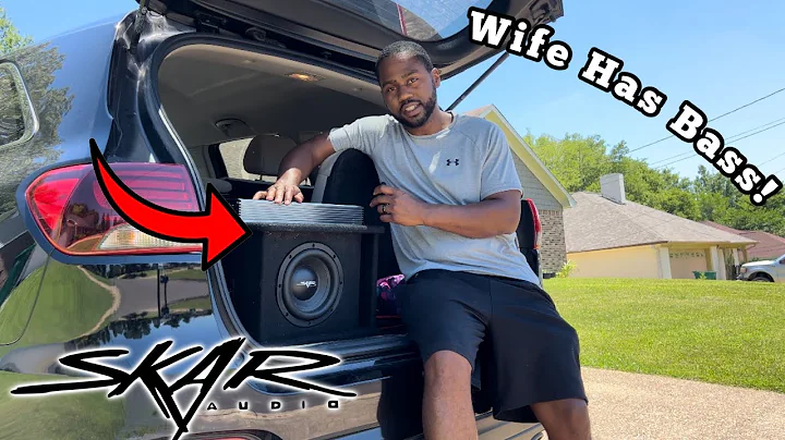 I PUT SOME BASS IN MY WIFES CAR! | Skar SDR 8