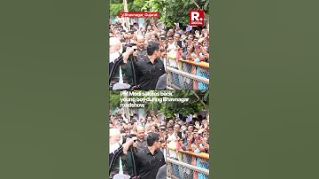 PM Modi Salutes Back Young Boy at Bhavnagar Event