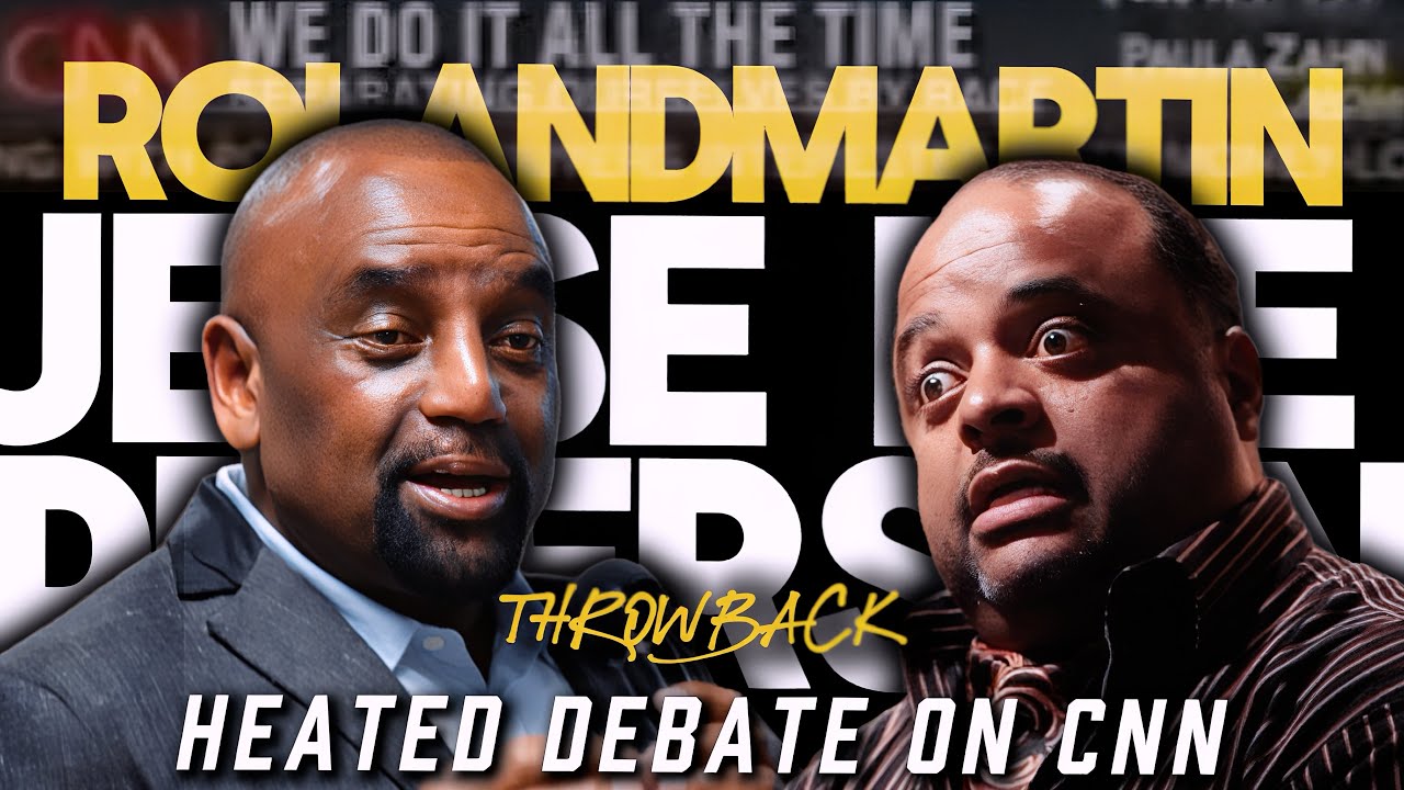 Jesse Lee Peterson Debate Roland Martin (throwback) 