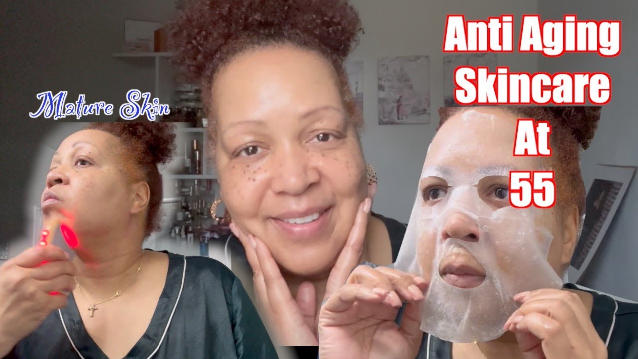Morning Skincare Routine At 55 | Extra Care For Aging Old Skin ...