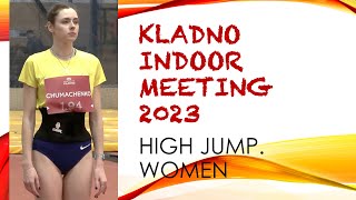 Kladno Indoor Meeting 2023. High Jump. Women