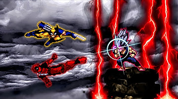 Deadpool V2 (New) & Wolverine V4 (New) VS Monarch Gohan Beast V3 in Jump Force Mugen