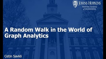 SDNS Webinar Series: Dr. Cetin Savkli: A Random Walk in the World of Graph Analysis