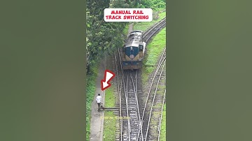 Manual Rail Track Switching