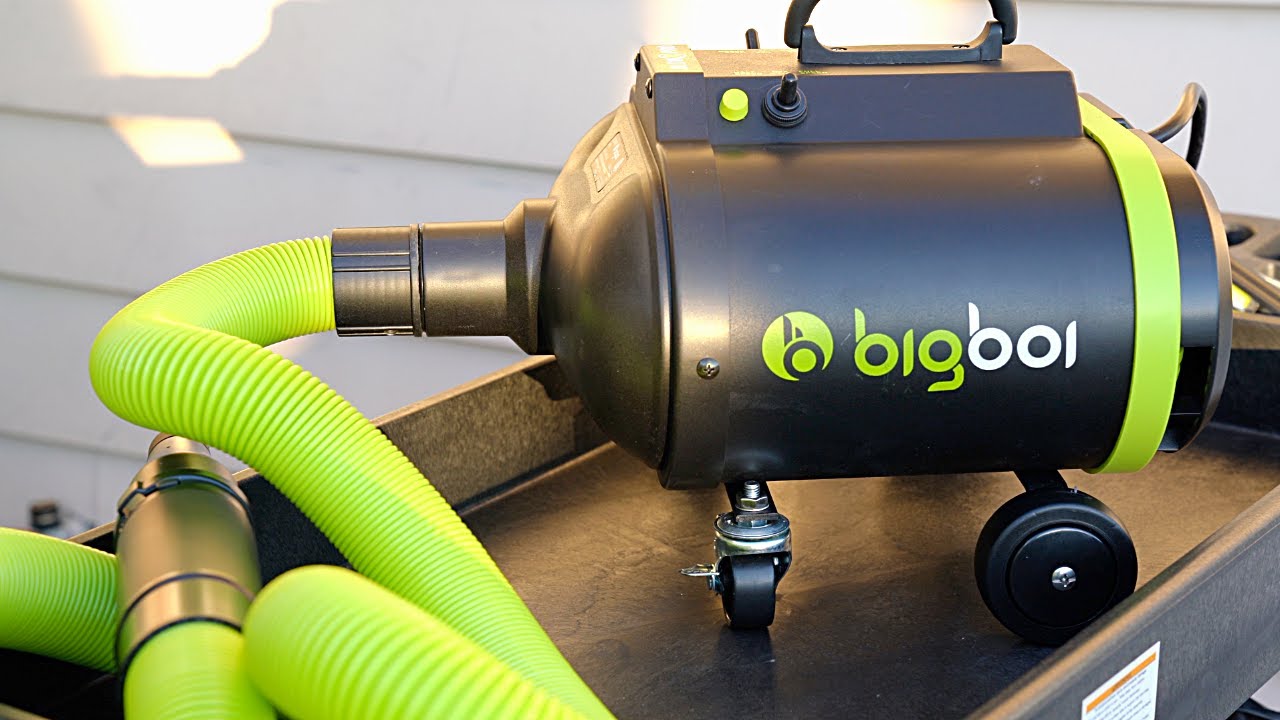 Bigboi BlowR Mini Car Dryer Lacktrockner 