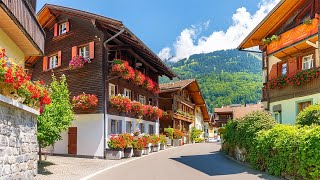Brienz 4K  A Swiss Village Walking Tour in Enchanting Switzerland  The Hidden Swiss Fairytale