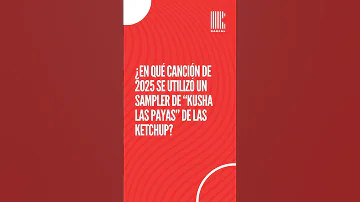 En Qué Canción De 2025 Se Utilizó Un Sampler De Kusha Las Payas De Las Ketchup 