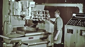 1960s 16mm Promo Film Movie MONARCH MACHINE TOOL COMPANY EDLUND-MATIC