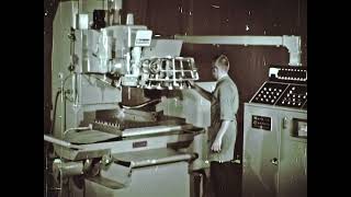 1960s 16mm Promo Film Movie MONARCH MACHINE TOOL COMPANY EDLUND-MATIC