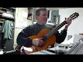 Weiss - Bourrée Suite XIX (From the version done by Andres Segovia) - My interpretation