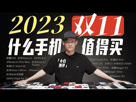 「小白」2023双11什么手机值得买？全价位指南！