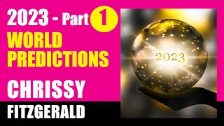 2023 WORLD 🌎 PSYCHIC PREDICTIONS (Part 1) Chrissy Fitzgerald Psychic from Australia 🇦🇺