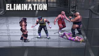 ELIMINATION CHAMBER | Attitude Era | Rikishi Angle Sable | Intergender | WWE SD! Here Comes the Pain