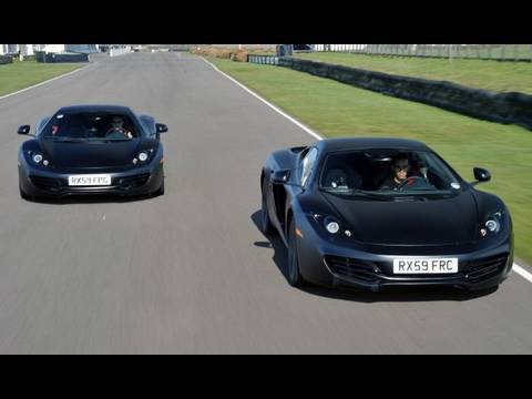 McLaren MP4-12C Driven by F1 Aces Lewis Hamilton and Jenson Button