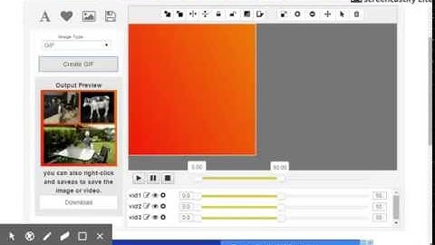 Remixing GIF and Video to create Animated GIF Collage