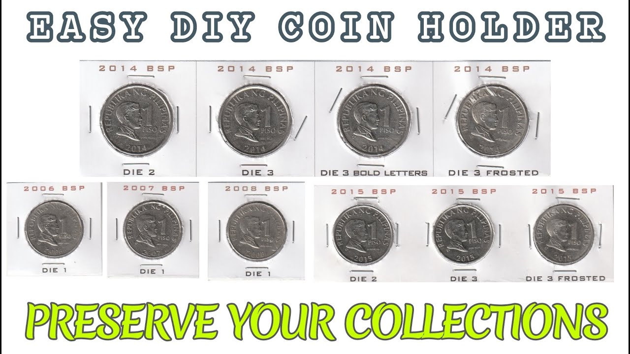 HOW TO MAKE DIY COIN HOLDER, EASY, CHEAP AND CLASSY