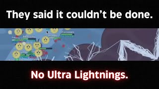 No Ultra Lightnings. (Super Leech) | Florr.io