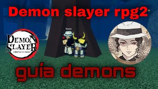 [💥SOUND💥] Demon Slayer RPG 2-Guia de demonio....😈😈😈(Roblox)