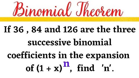 Binomial Theorem | 7 marks problem @EAG