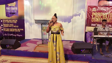 Rose Adjei ministers at PDCI prophetic conference - Day 2