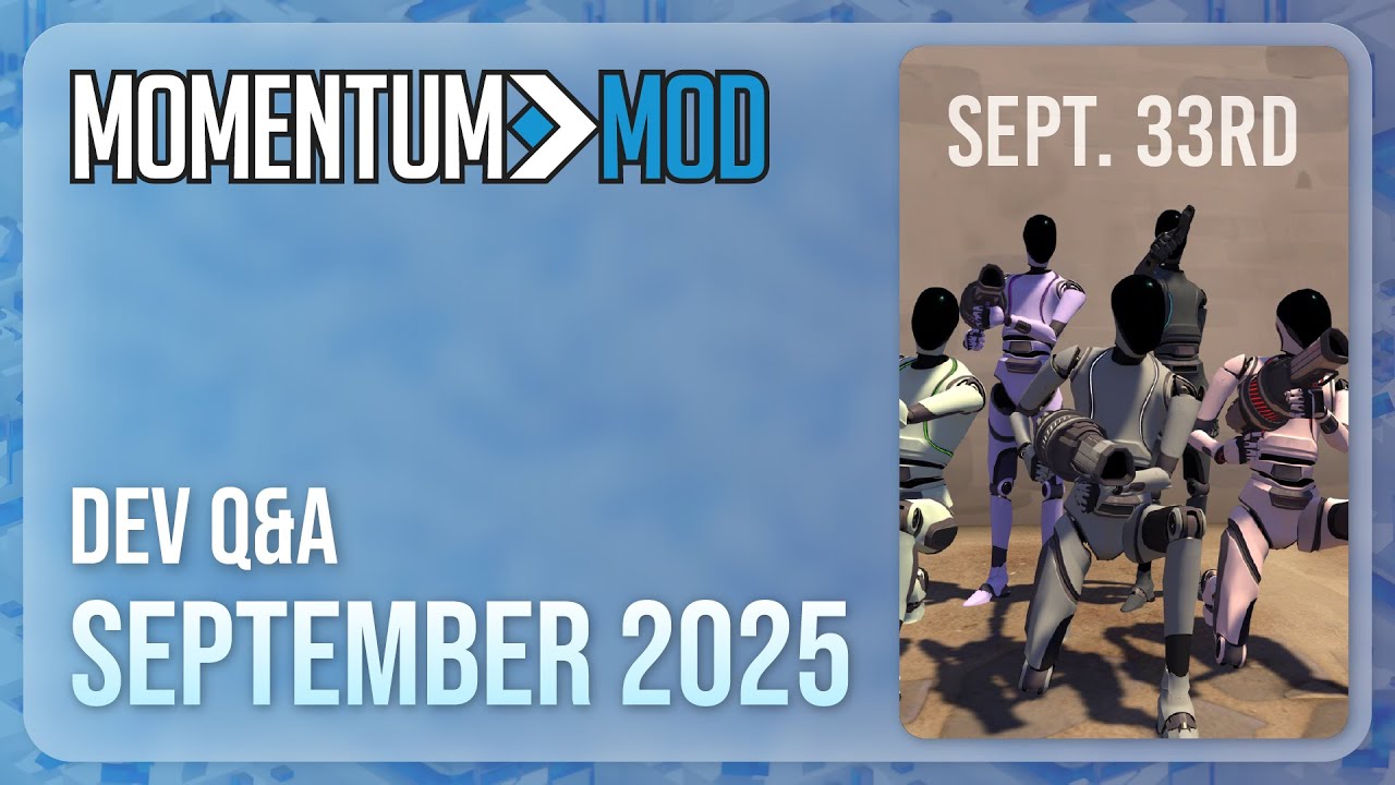Momentum Mod Team Q&A (September 2025) - YouTube