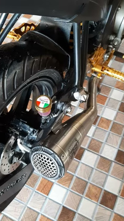 Suara langsam knalpot R9 GP di All New Vixion