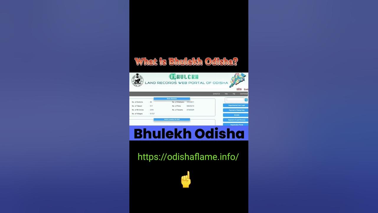 How to use Bhulekh? #bhulekh #odisha