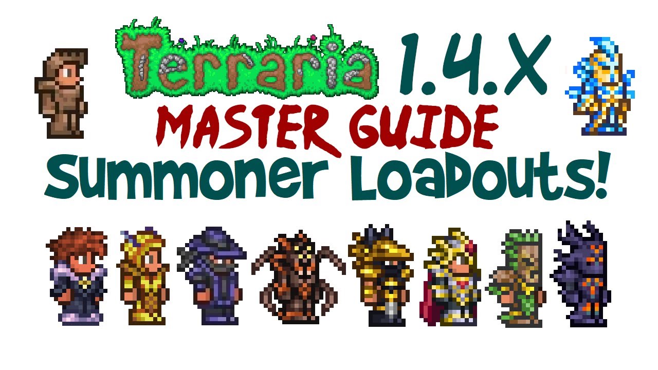 Pre Bosses Summoner Progression Guide // Terraria 1.4.4.7 