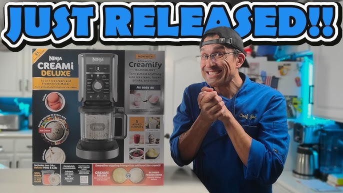 Ninja CREAMi Deluxe 11-in-1 XL Ice Cream Maker 