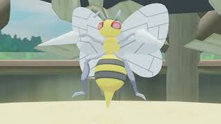 Kakuna Evolves Into Beedrill Blender Animation
