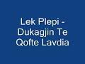 Lek plepi  dukagjin te qoft lavdia