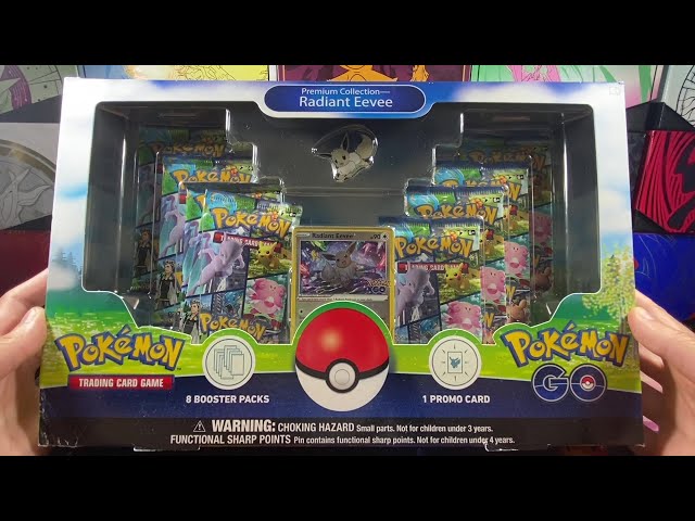 Pokemon GO Radiant Eevee Premium Collection Opening!!! - YouTube Pokemon GO Radiant Eevee Premium Collection Opening!!! - YouTube