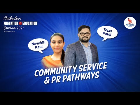 Community Service & PR Pathways- Aussizz Conclave 2021