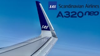 4K SAS Scandinavian A320NEO Economy Class 🇸🇪 Stockholm ARN - London LHR 🇬🇧 [FULL FLIGHT REPORT]