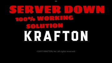 BGMI SERVER DOWN | BGMI SERVER IS BUSY DB ERROR CODE PROBLEM | 100% SOLUTION