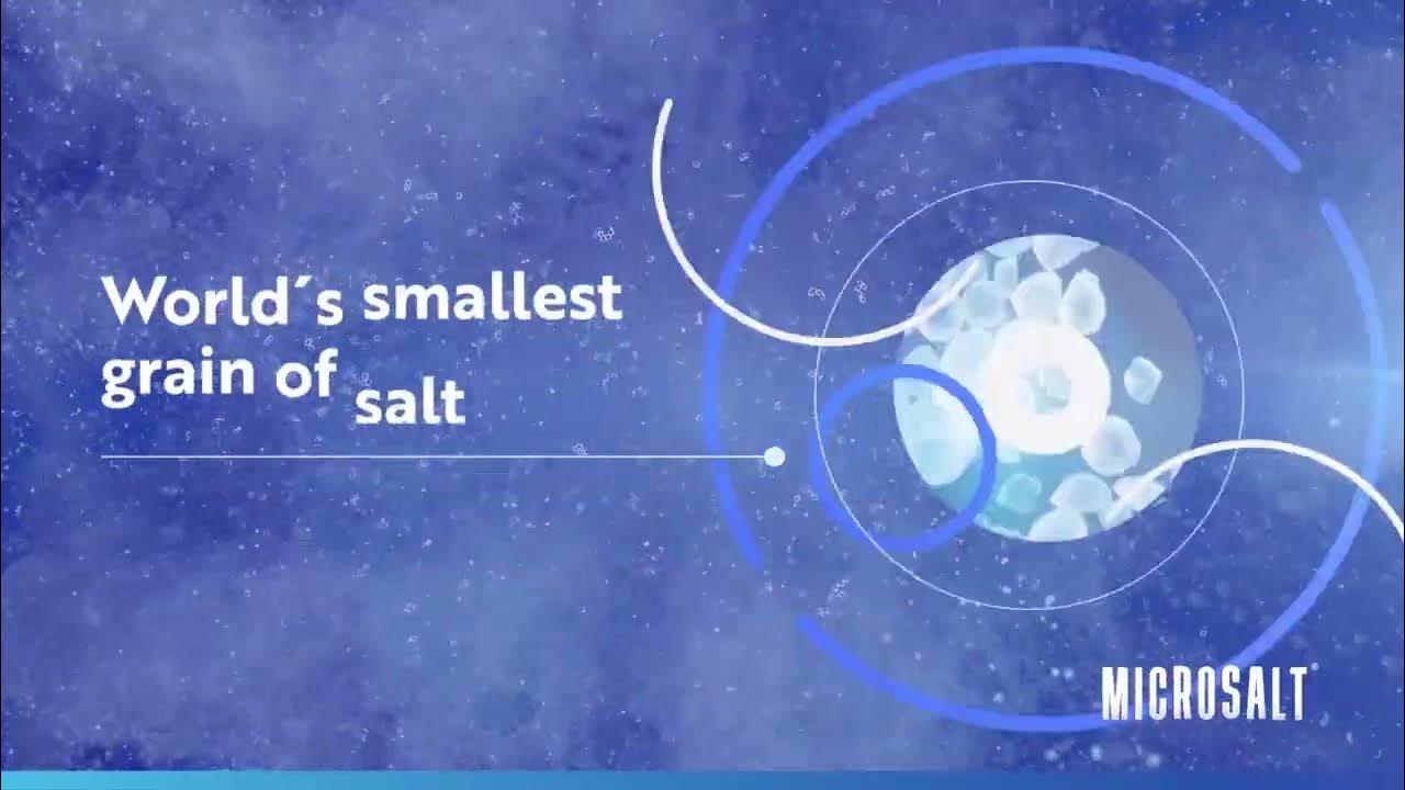 MICROSALT World's Smallest Grain of Salt YouTube