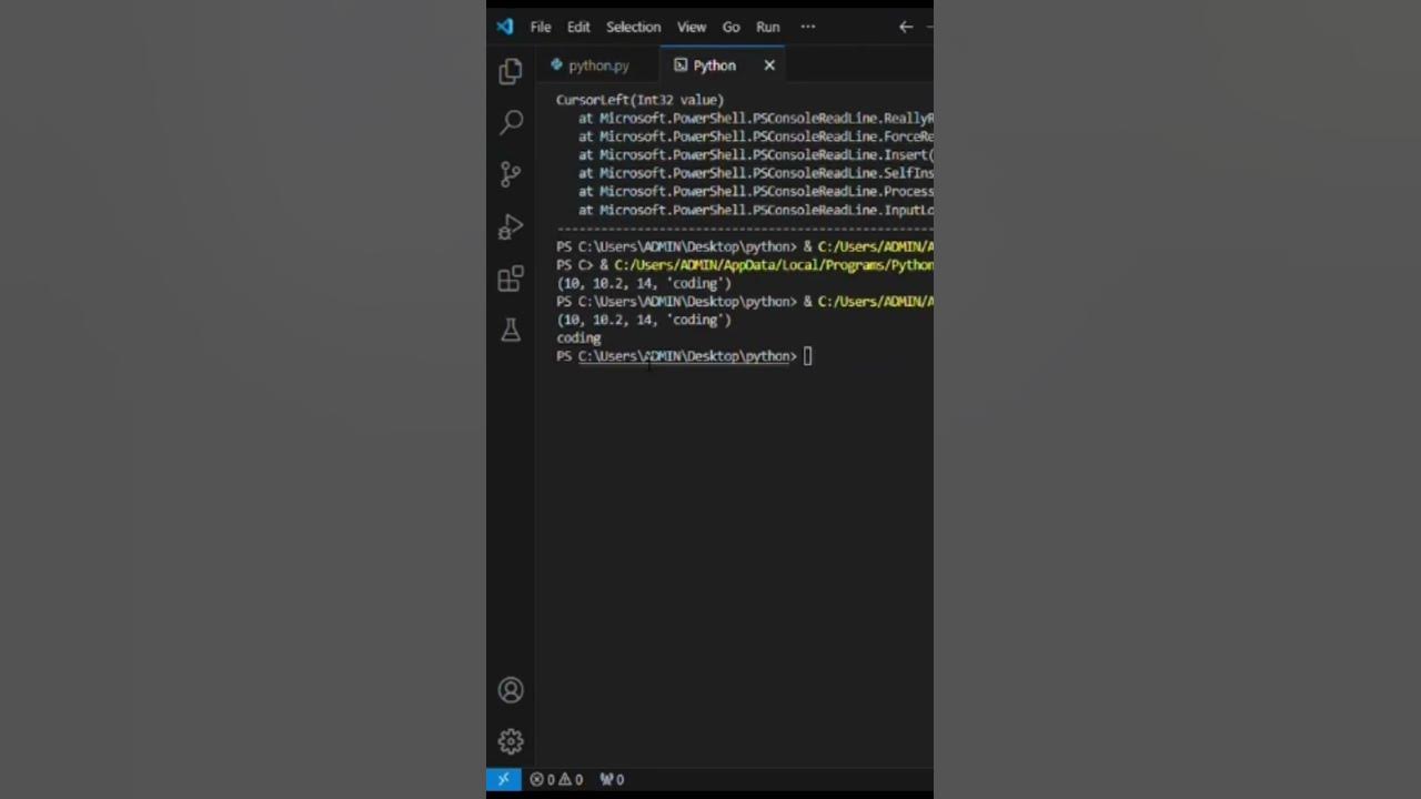 How To Access Tuple Items Using Python #32 #viral #shorts #youtube # ...