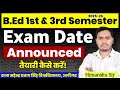 RMPSU Aligarh: 1st &amp; 3rd Semester 2025 Exam Date Annaunced | RMPSU ALIGARH | The Perfect Study 