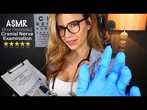ASMR BEST REVIEWED CRANIAL NERVE EXAMINATION (5 STARS) ⭐