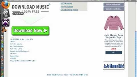 Logic Video Tutorial - Downloading and Importing a MIDI file to Logic
