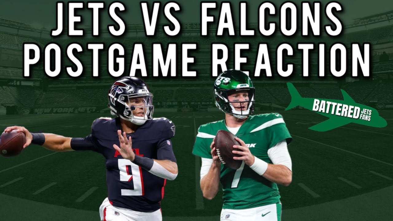 Jets vs Falcons Postgame Reaction YouTube
