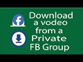 Download Facebook Private video |  Facebook private video download | eng...