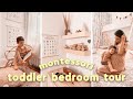 MONTESSORI inspired TODDLER BEDROOM TOUR | room reveal