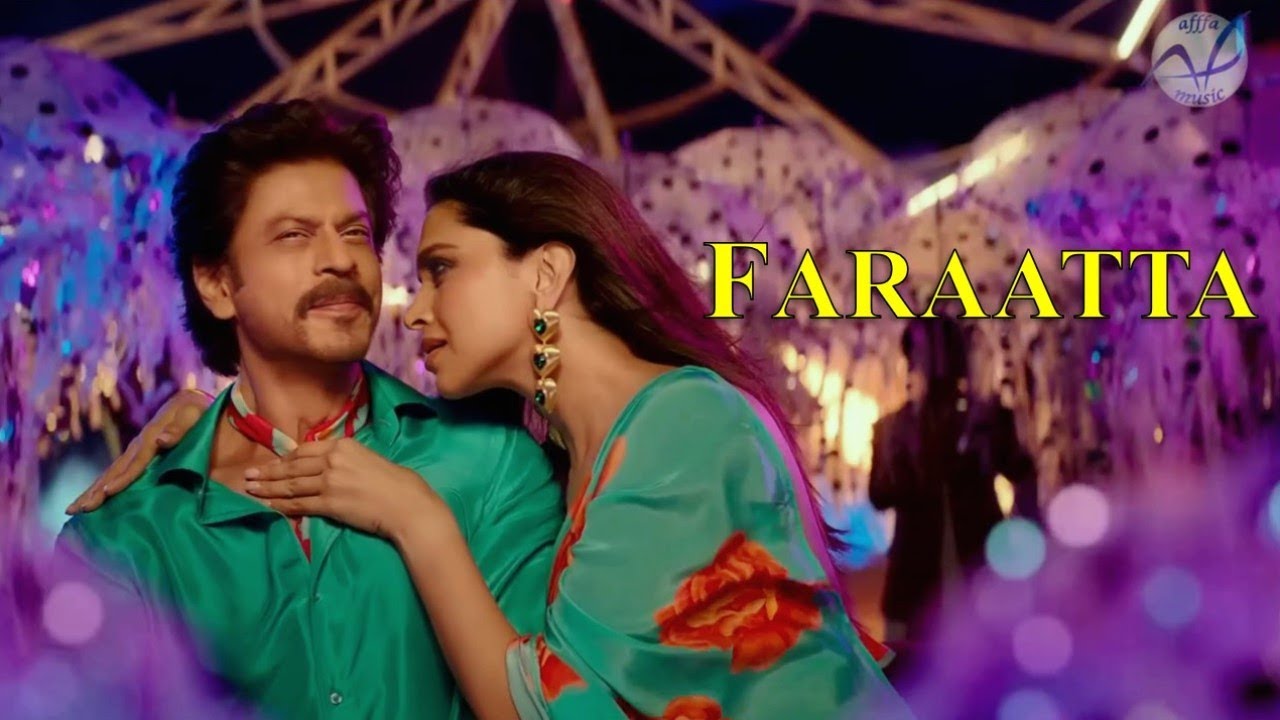 JAWAN Faraatta  4K Video  Shah Rukh Khan  Deepika Padukone HD Audio 