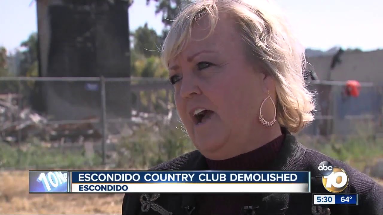 Escondido Country Club demolished for new development