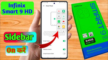 infinix smart 9 hd smart sidebar settings, infinix smart 9 hd sidebar settings