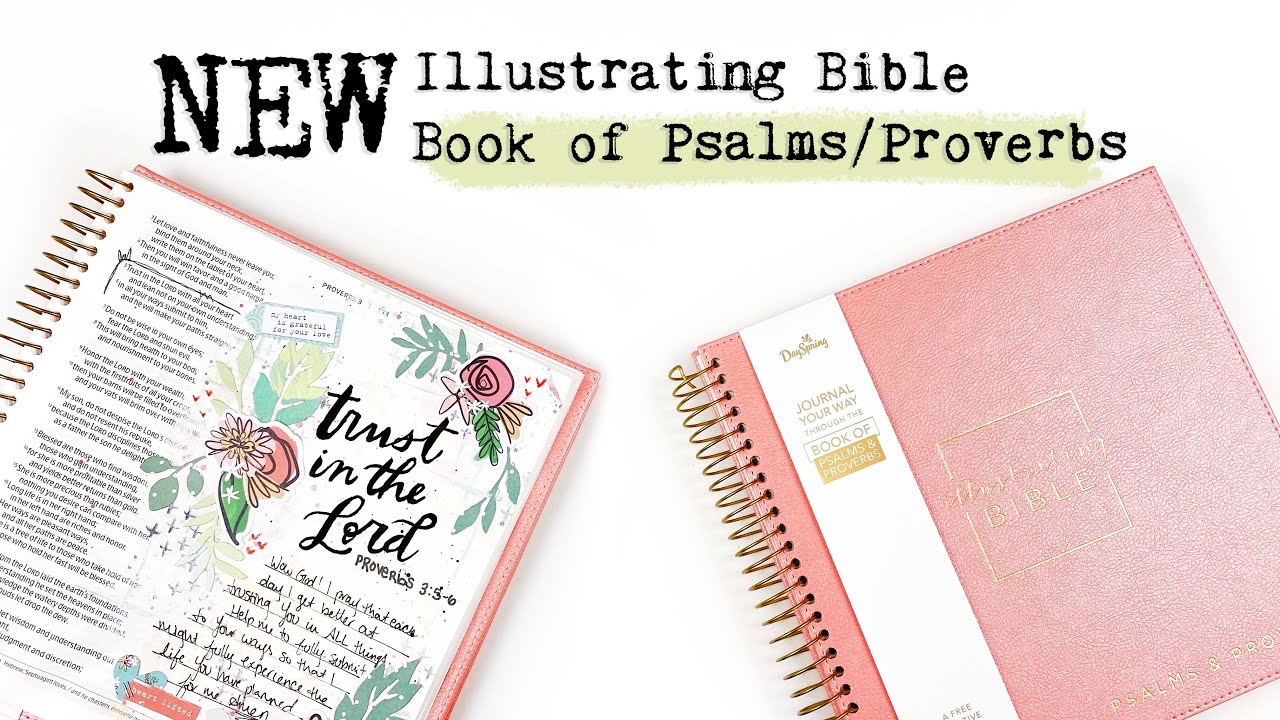 NEW Illustrating Bible Psalms/Proverbs  Let's put these pages to the test!  