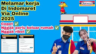 HOW TO APPLY FOR A JOB AT INDOMARET (Online)