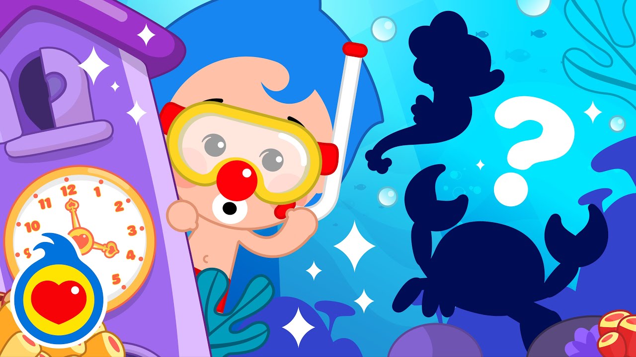 Tiquiti Tiqui Tic Toc! 🕰️ Bajo El Mar 🌊 Videos Educativos | Plim Plim